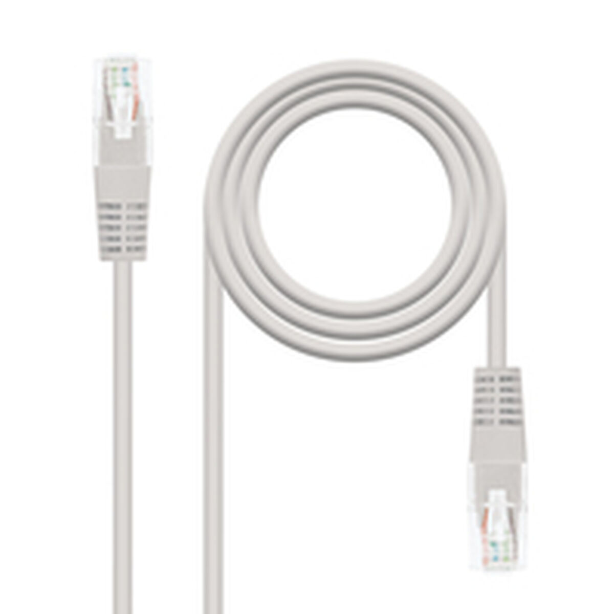 CAT 6 UTP-Kabel NANOCABLE 10.20.1303 Grå 3 m